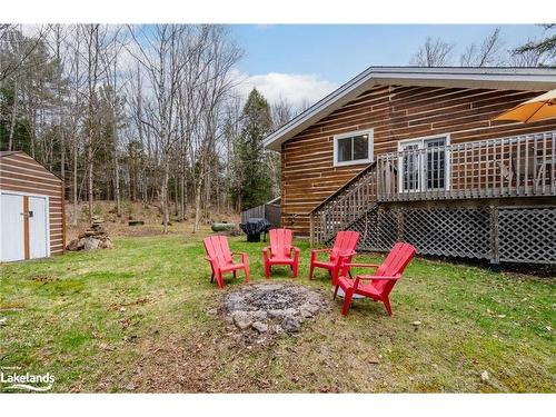 328 East Browns Road, Huntsville, ON - Outdoor With Deck Patio Veranda