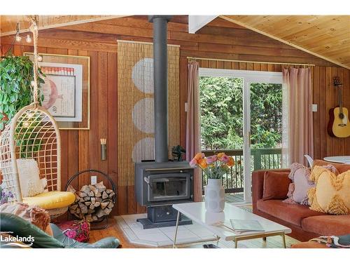1071 Forrester Trail, Bracebridge, ON - Indoor Photo Showing Living Room With Fireplace
