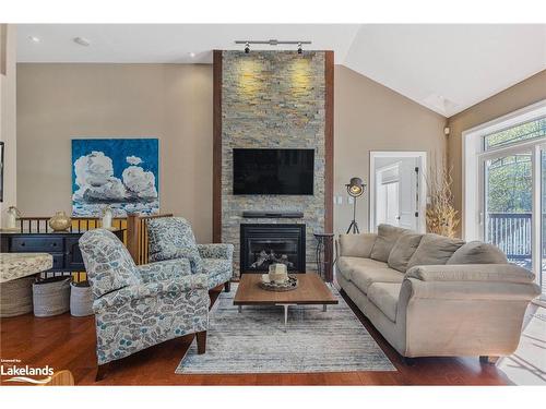 90 Windermere Circle, Tay, ON - Indoor Photo Showing Living Room With Fireplace