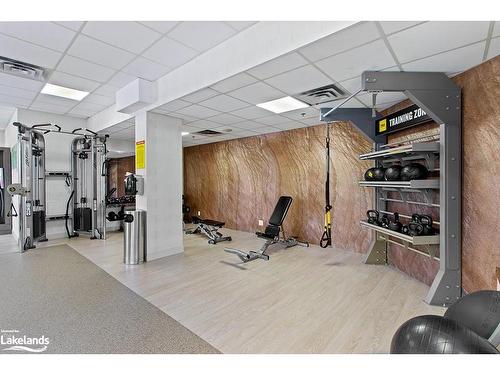340 341-220 Gord Canning Drive, The Blue Mountains, ON - Indoor Photo Showing Gym Room