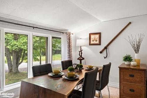 77 Woods Road, Carling, ON - Indoor Photo Showing Dining Room