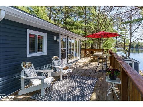 11 Loon Lake Road, Gravenhurst, ON - Outdoor With Body Of Water With Deck Patio Veranda With Exterior