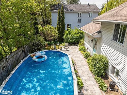 90 Manning Avenue, Collingwood, ON - Outdoor With In Ground Pool With Deck Patio Veranda