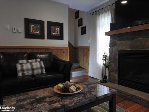 63 Madawaska Trail, Wasaga Beach, ON - Indoor Photo Showing Living Room With Fireplace