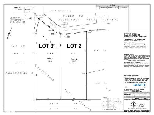 Lot 2 Wendy'S Lane, Mckellar, ON 