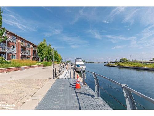 301-1 Shipyard Lane, Collingwood, ON - Outdoor With Body Of Water With Balcony With View