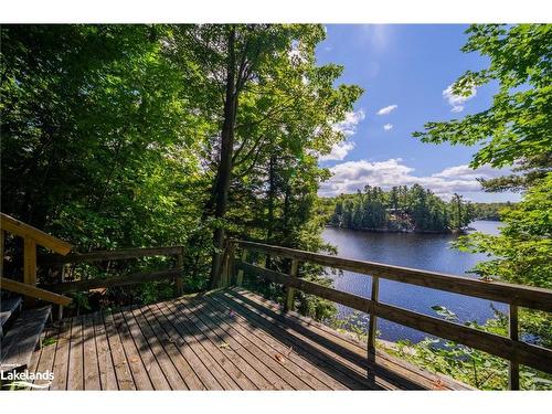 28 Mill Lake Trail, Mcdougall, ON - Outdoor With Body Of Water With Deck Patio Veranda With View