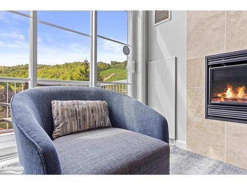 449-220 Gord Canning Drive, The Blue Mountains, ON - Indoor With Fireplace