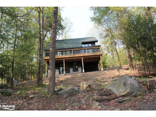 204 Wurm Road, Magnetawan, ON - Outdoor With Deck Patio Veranda With Exterior