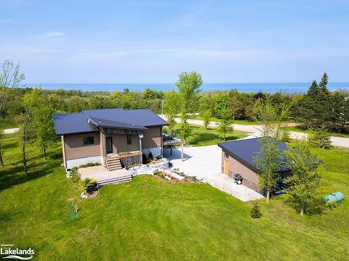 108 Mountain Road, Meaford Municipality, ON - Outdoor With Deck Patio Veranda With View