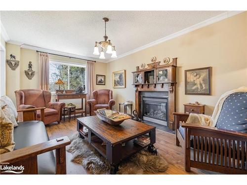 467 Shewfelt Crescent, Midland, ON - Indoor Photo Showing Living Room With Fireplace