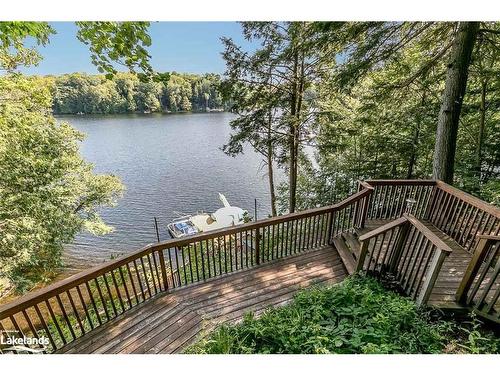 22 Peninsula Trail, Seguin, ON - Outdoor With Body Of Water With Deck Patio Veranda