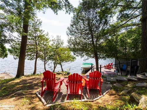 1243 Port Cunnington Road, Dwight, ON - Outdoor With Body Of Water