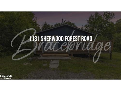 1181 Sherwood Forest Road, Bracebridge, ON - 