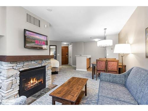 237-156 Jozo Weider Boulevard, The Blue Mountains, ON - Indoor Photo Showing Living Room With Fireplace