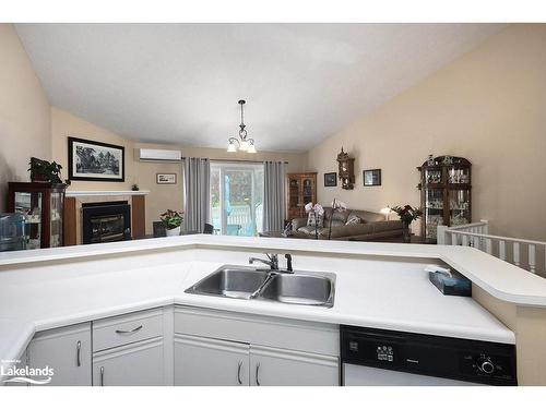 11-83 Victoria Street, Meaford, ON - Indoor Photo Showing Kitchen With Double Sink