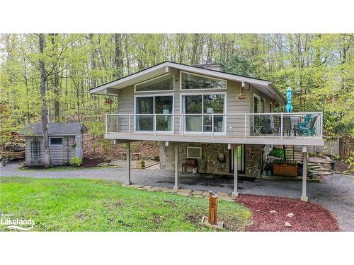 223 Woodland Drive, Huntsville, ON - Outdoor With Deck Patio Veranda