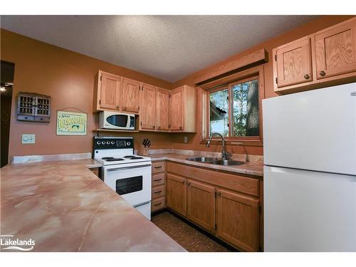 1021 Obelisk Trail, Minden, ON - Indoor Photo Showing Kitchen With Double Sink
