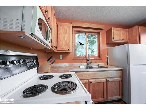 1021 Obelisk Trail, Minden, ON - Indoor Photo Showing Kitchen With Double Sink