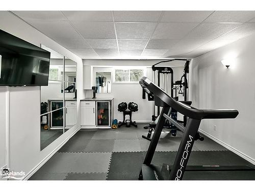 136 Maple Lane, Grey, ON - Indoor Photo Showing Gym Room
