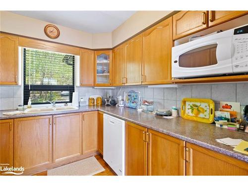 63 Neighick Road, Magnetawan, ON - Indoor Photo Showing Kitchen With Double Sink