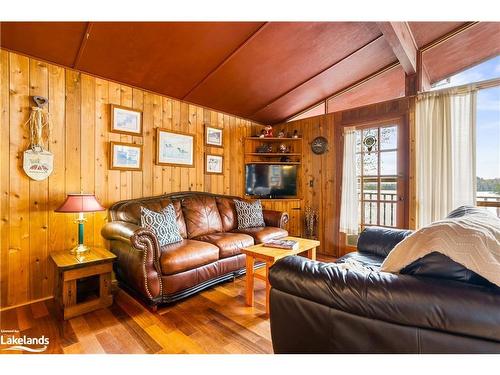 5863 Kennisis Lake Road, Haliburton, ON - Indoor Photo Showing Living Room