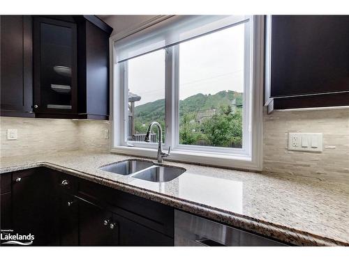 104 Delphi Lane, The Blue Mountains, ON - Indoor Photo Showing Kitchen With Double Sink