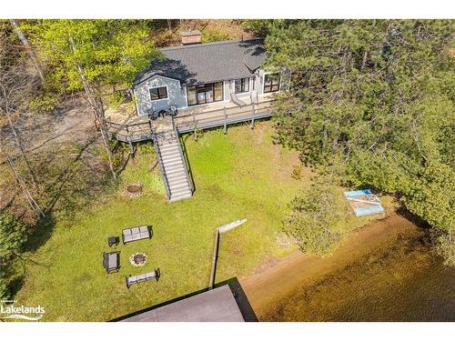 1017 White Pine Road, Dwight, ON - Outdoor With Deck Patio Veranda