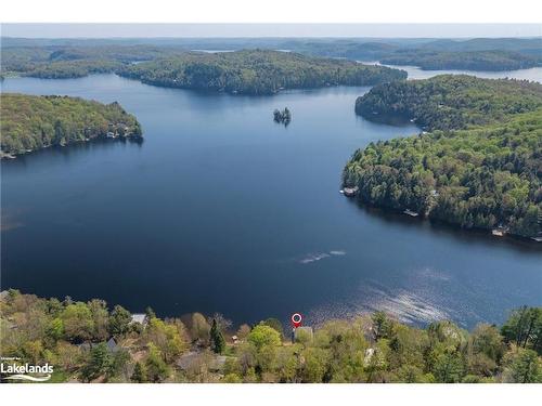 1017 White Pine Road, Dwight, ON - Outdoor With Body Of Water With View