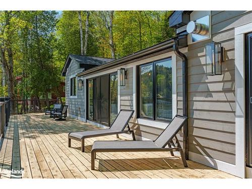 1017 White Pine Road, Dwight, ON - Outdoor With Deck Patio Veranda With Exterior