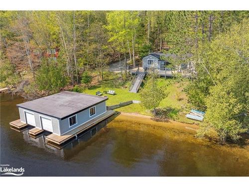 1017 White Pine Road, Dwight, ON - Outdoor With Body Of Water