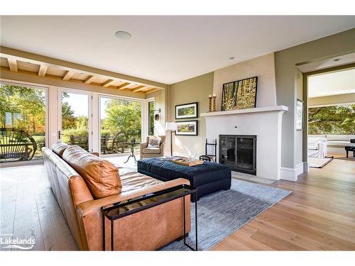 717380 1St Line E, Mulmur, ON - Indoor Photo Showing Living Room With Fireplace