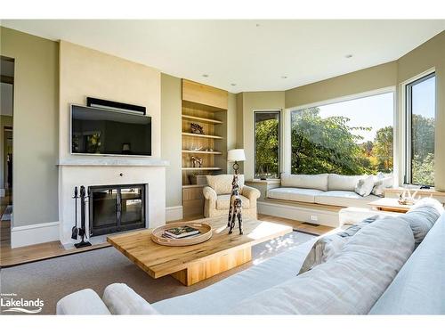 717380 1St Line E, Mulmur, ON - Indoor Photo Showing Living Room With Fireplace