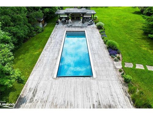 717380 1St Line E, Mulmur, ON - Outdoor With In Ground Pool