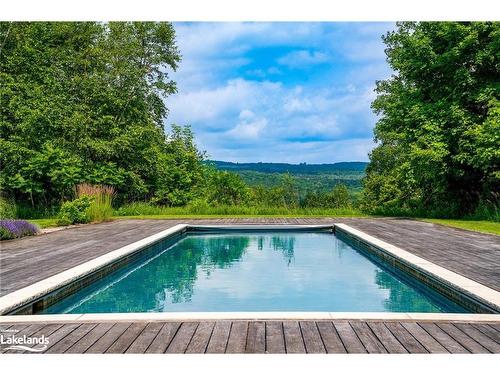 717380 1St Line E, Mulmur, ON - Outdoor With In Ground Pool With Backyard