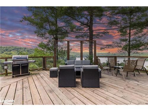 1221 Osborne Point Road, Dwight, ON - Outdoor With Body Of Water With View