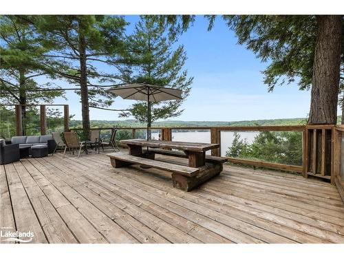 1221 Osborne Point Road, Dwight, ON - Outdoor With Deck Patio Veranda