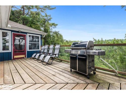 1221 Osborne Point Road, Dwight, ON - Outdoor With Deck Patio Veranda With Exterior
