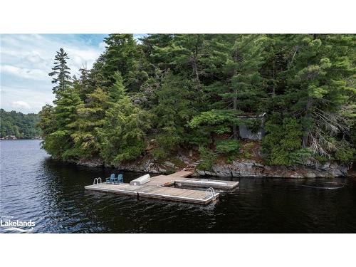 1221 Osborne Point Road, Dwight, ON - Outdoor With Body Of Water