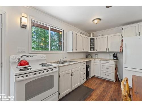 11120 St. Margarets Island, Algonquin Highlands, ON - Indoor Photo Showing Kitchen With Double Sink