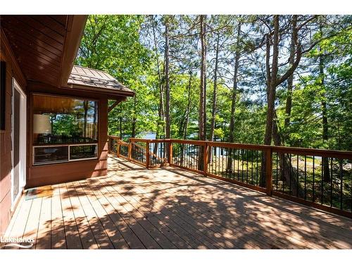 11120 St. Margarets Island, Algonquin Highlands, ON - Outdoor With Deck Patio Veranda With Exterior