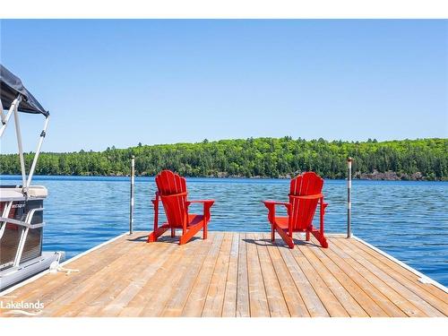 11120 St. Margarets Island, Algonquin Highlands, ON - Outdoor With Body Of Water With Deck Patio Veranda