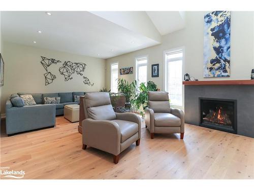 37 Callary Crescent, Collingwood, ON - Indoor Photo Showing Living Room With Fireplace