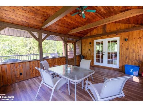 1107 Falkenburg Road, Bracebridge, ON - Outdoor With Deck Patio Veranda With Exterior