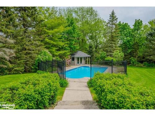 2038 15 Sideroad, Milton, ON - Outdoor With In Ground Pool With Deck Patio Veranda With Backyard