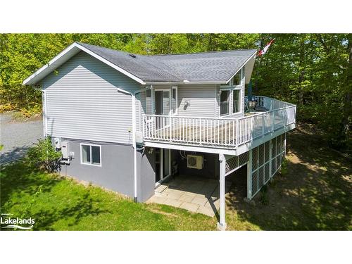 43 Cole Point Trail, Mckellar, ON - Outdoor With Deck Patio Veranda With Exterior