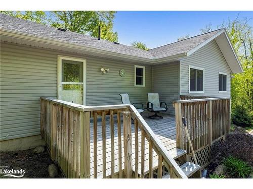 43 Cole Point Trail, Mckellar, ON - Outdoor With Deck Patio Veranda With Exterior