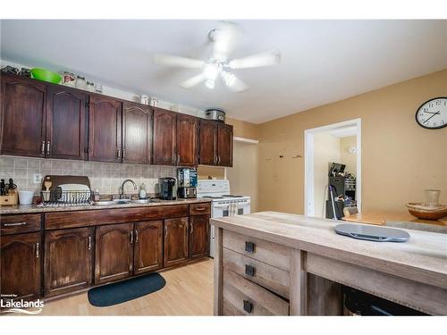 116 Richard Street, Victoria Harbour, ON - Indoor Photo Showing Kitchen With Double Sink