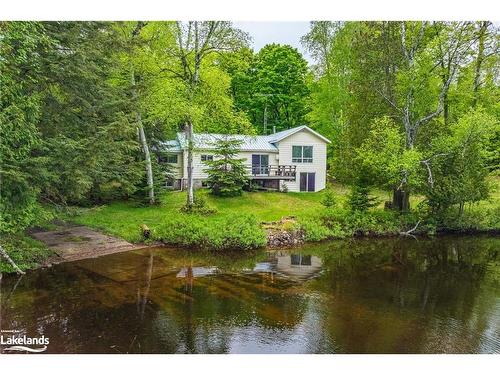 1488 South Waseosa Lake Road, Huntsville, ON - Outdoor With Body Of Water