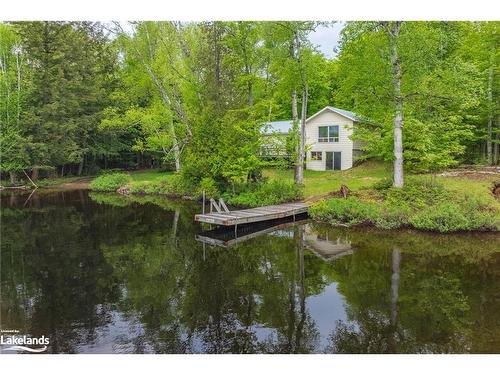 1488 South Waseosa Lake Road, Huntsville, ON - Outdoor With Body Of Water